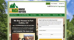 Desktop Screenshot of nocohousebuyers.com